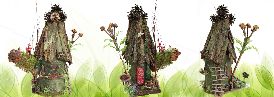 Hand Made Fairy House